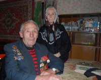 Эпельман Михаил Иосифович с женой Глафирой Ивановной.