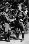 Абрам Вольпин (справа), 1944 г.