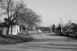Бабиновичи, Лиозненский район. Здесь было гетто, 2008 г.