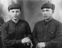 Хаим Вайнблат (слева). Брест, 1939 г.