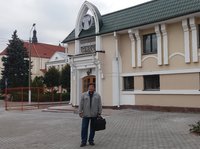 Шульман Аркадий в Пинске, осень. 2017 г.