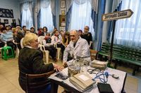 Еврейский театр  «Шалом» из Могилёва на гастролях в Витебске. Фото Александра Литина.