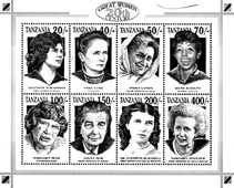 Выдающиеся женщины XX века, Танзания, 1993 г.