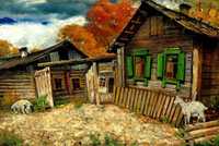 Юдель Пэн. Домик в местечке.