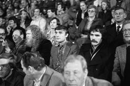 1979 год. Тон Сейбрандс, Анатолий Гантварг и Харм Вирсма смотрят матч «Фейеноорд» – «Гоу Эхед Иглс».