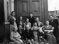 Семья Рубинштейнов. Бобруйск. Конец 1950-х годов.