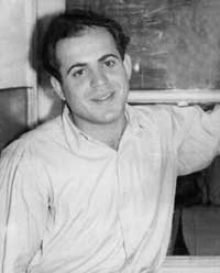 Л. А. Рубинштейн, студент четвертого курса. 1960 год.