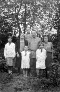 Семья Оршанских, Кубличи, 1934 г.