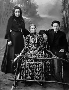 Семья Фидельман. Кострома, 1906 г.