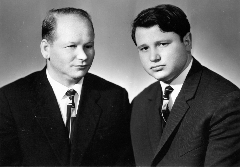 Братья Михаил и Ефим Герчики. 1960-е гг.