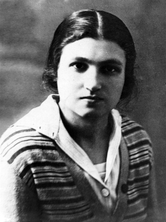 Анна Мачиз. Минск, 1929 г.