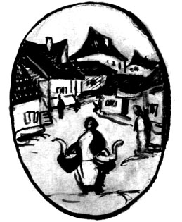 М. Аксельрод. Иллюстрация к книге Шолом-Алейхема