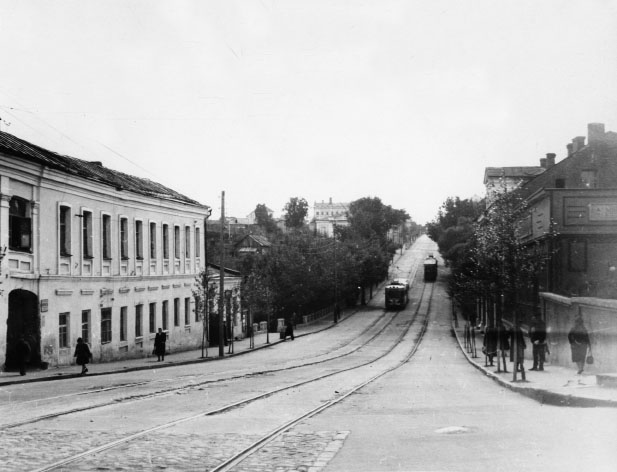 Витебск. Улица Гоголевская (ныне ул. Ленина). Фото начала 30-х годов.