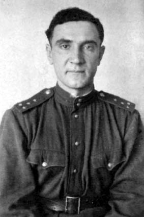 Николай Семенович Слобин. Гродно. Фото 1944 г.