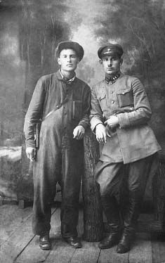 Наум Ходаб (справа) с братом Ильей.