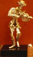 Приз, которым награждена Катя Шульман на фестивале “Майн штетеле”, Ашдод 2002 г.