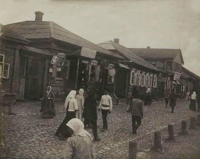 Бешенковичи. Улица местечка, 1910.