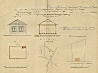 Чертеж здания по Великолукскому переулку, 1901 г.