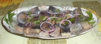 Селёдка с картошкой.