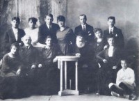 Берк Берлин и семья Берлиных Эпштейнов. Витебск, 1911.