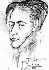 Пабло Пикассо, "Портрет Эренбурга".