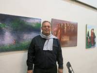 Матвей Басов на выставке в подмосковной Коломне.