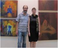 Куратор выставок Катя Тув, 2012.