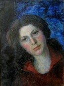 Эла Биншток. Автопортрет, 1957 г.
