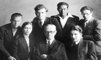 Класс профессора В.А. Золотарёва. Минск, 1939 г.