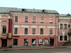 Касса Дома кино, бывший дом Глезермана. Фото, апрель 2017 г.