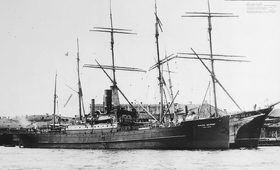 Пароход Франц Меринг. 1936-1939.