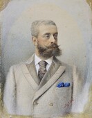 Ю. Пэн, акварель, Барон Н. Корф. Из фондов Витебского областного краеведческого музея.