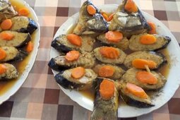 Фаршированная рыба.