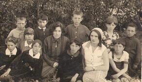Еврейская школа Волынцы. 1934 год.
