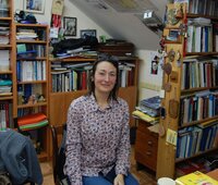 Внучка Ирвинга Берлина в редакции журнала Мишпоха.