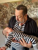 Григорий Трестман и его внучка Лив.