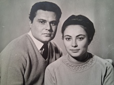 Люба и Валерий Кац.  Хабаровск, 1969 год.