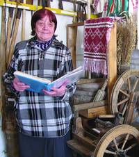 Маргарита Юшкевич в музее