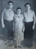 Рива, Йосиф и Яков. 1956 г. Брест.