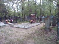 Памятник на месте перезахоронения евреев.