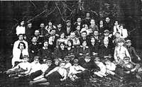 Фотография довоенных жителей Городка (30-е годы).