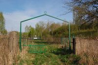 Ворота еврейского кладбища. Фото Аркадия Шульмана.