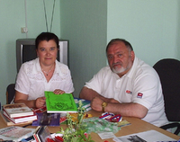 Н. Токарева и Б. Кортин в 2010 г.
