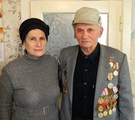 Абрам Ильич Фарфель и Евгения Васильевна Ефимова.