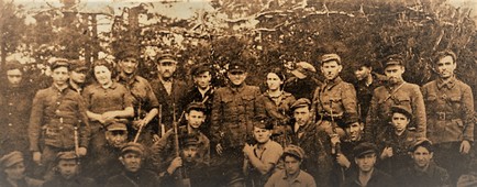 Партизаны отряда братьев Бельских.