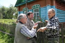 А.Литин, А. Шульман,  К. Медюшко, Слободы, 2012 г.