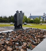 Мемориал расстрелянным в годы Холокоста евреям Дзержинска.