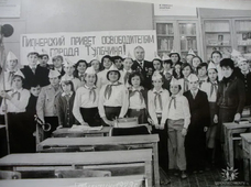 Могилевский Михаил Ефимович в школе.