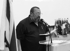 Григорий Трестман выступает в том самом зале, где было провозглашено создание Государства Израиль, в честь 70-летия оного.