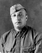 Илья Абрамович Меерсон на военных учениях. 6 июня 1941 г.